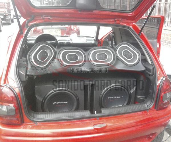 MONTAJE DE SONIDO CHEVROLET AVEO 36 TYU MONTAJE DE SONIDO CHEVROLET AVEO.