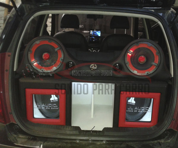 MONTAJE DE SONIDO CHEVROLET AVEO 17 TYU MONTAJE DE SONIDO CHEVROLET AVEO.
