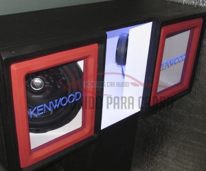 CAJA TURBO SUBWOOFER KENWOOD TORNADO