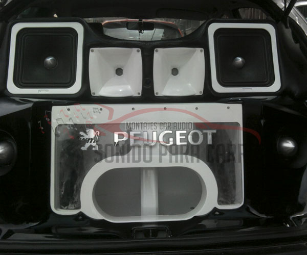 MONTAJE DE SONIDO PEUGEOT 306.