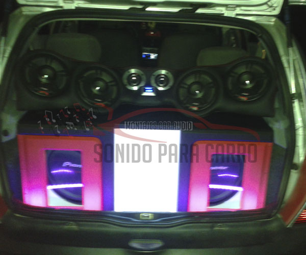 MONTAJE DE SONIDO CHEVROLET AVEO 15 TYU MONTAJE DE SONIDO CHEVROLET AVEO.