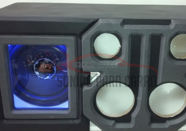 CAJA TURBO SUBWOOFER HERTZ SX 300.