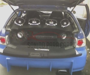 MONTAJE DE SONIDO HONDA CIVIC.