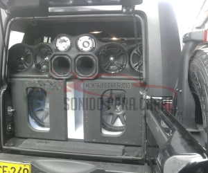 MONTAJE DE SONIDO HUMMER.