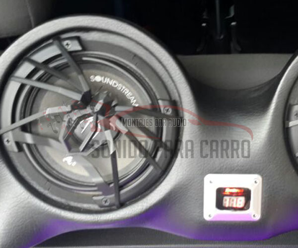 PALOMERA CHEVROLET AVEO 19 PYL BANDEJA EN FIBRA DE VIDRIO SOUNDSTREAM AVEO.