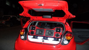 MONTAJE DE SONIDO CHEVROLET SPARK.