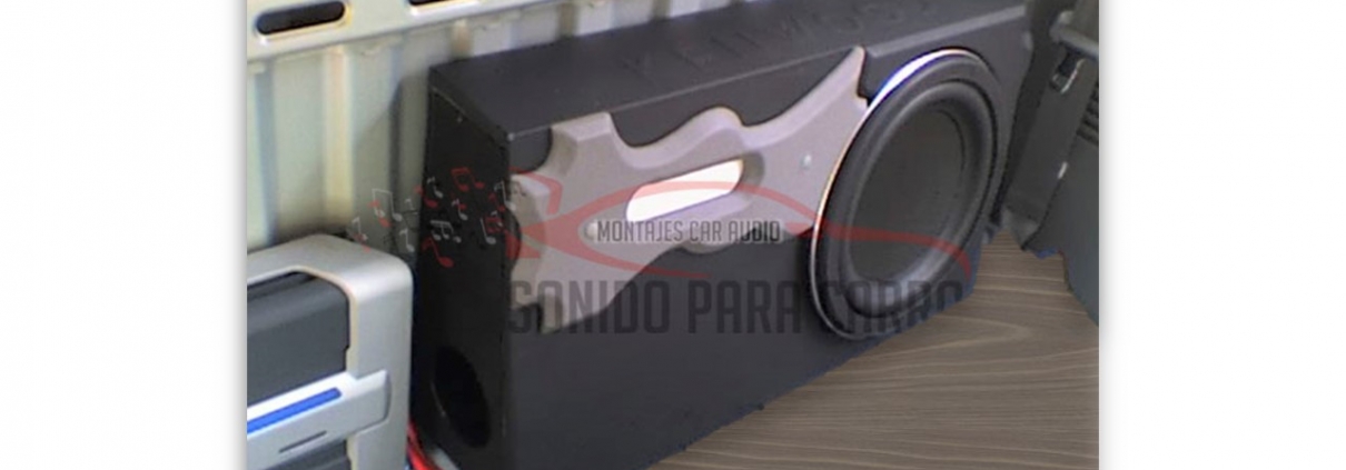 SUBWOOFER SENCILLO CAJA ACÚSTICA ROCKFORD DE 12"