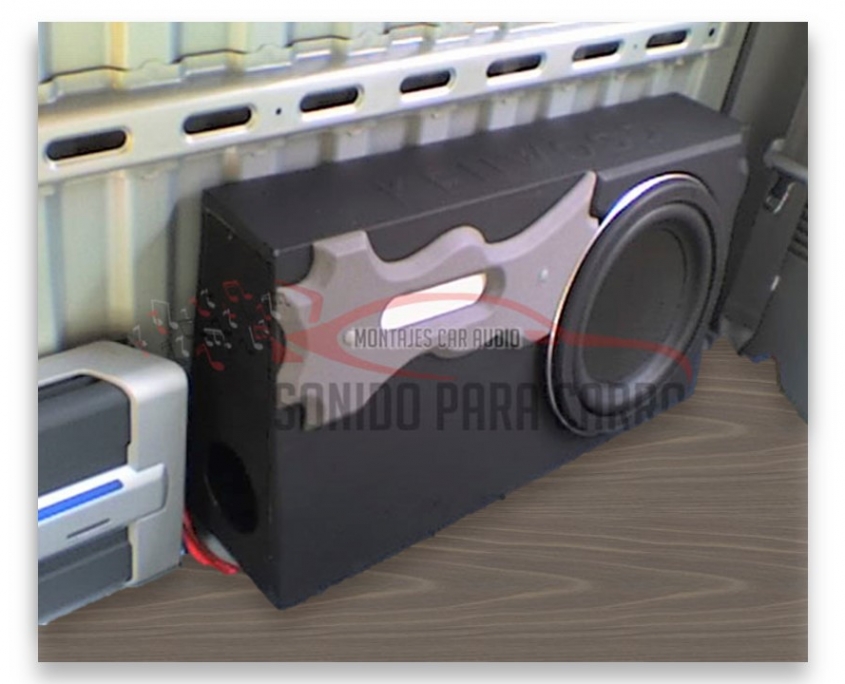 SUBWOOFER SENCILLO CAJA ACÚSTICA ROCKFORD DE 12"