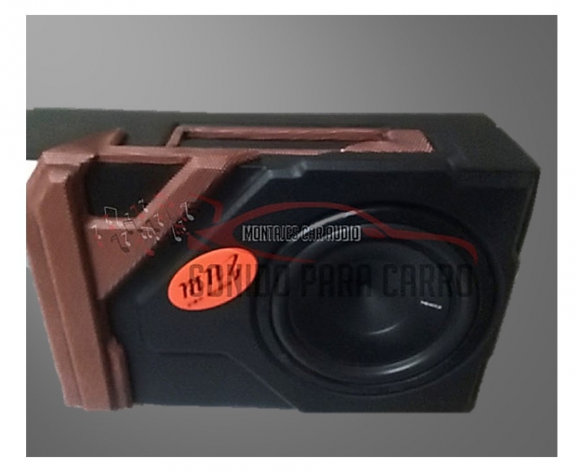 SUBWOOFER SENCILLO CAJA ACÚSTICA SUBWOOFER ROCKFORD DE 12"