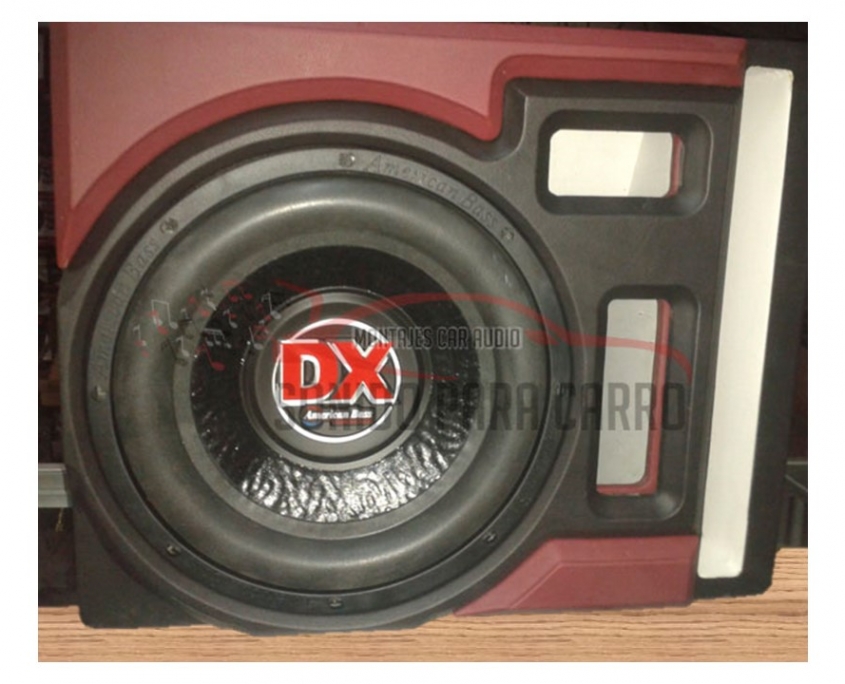 SUBWOOFER SENCILLO CAJA ACÚSTICA CONVENCIONAL SUBWOOFER DX 12"