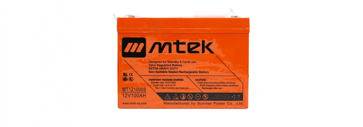 BATERÍA EN GEL MTEK 100AH