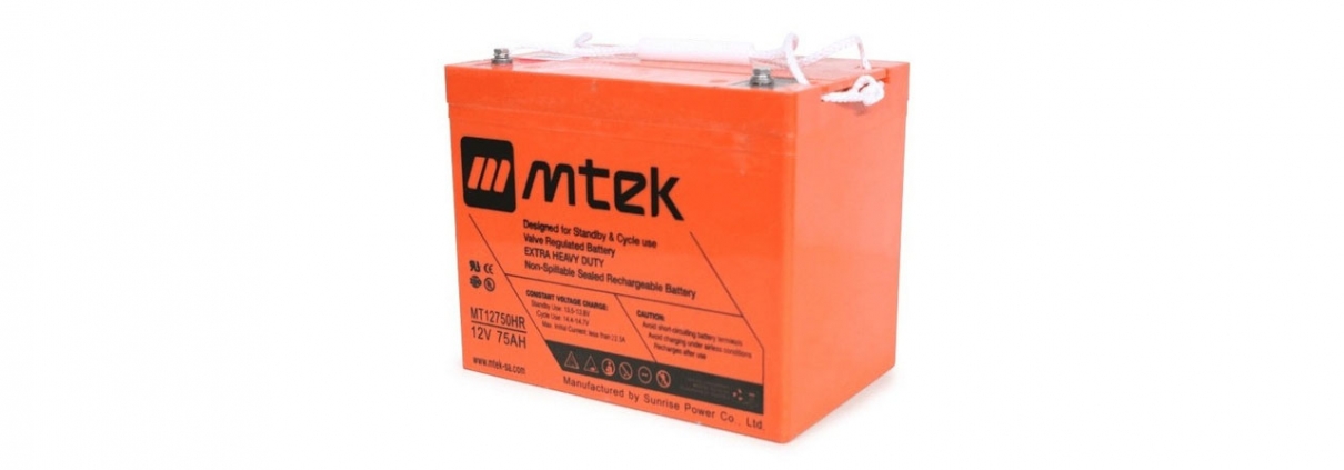 BATERÍA EN GEL MTEK 75AH