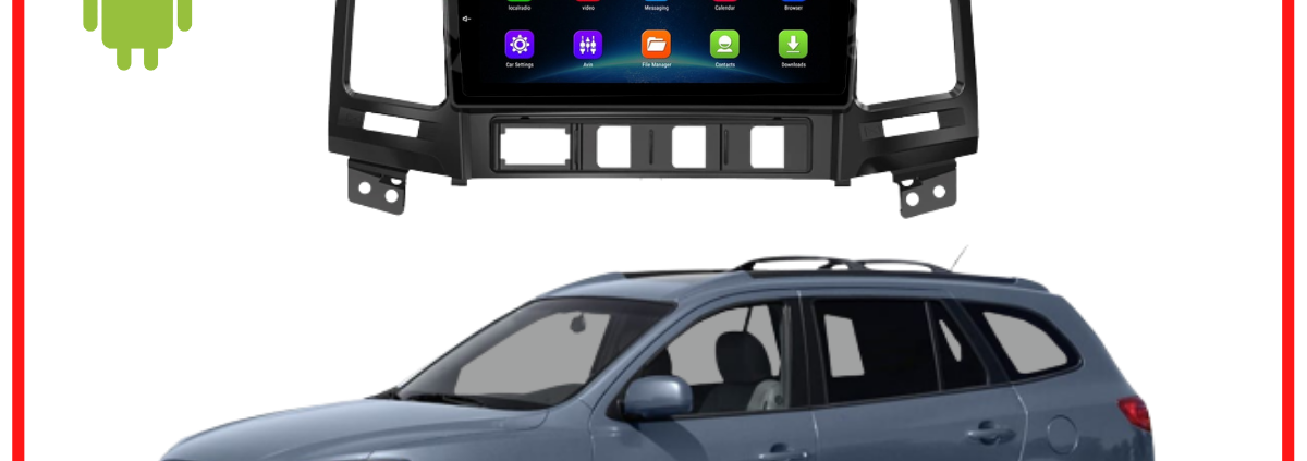 RADIO ANDROID HYUNDAI SANTAFE 2007