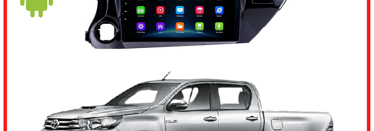 RADIO ANDROID TOYOTA HILUX