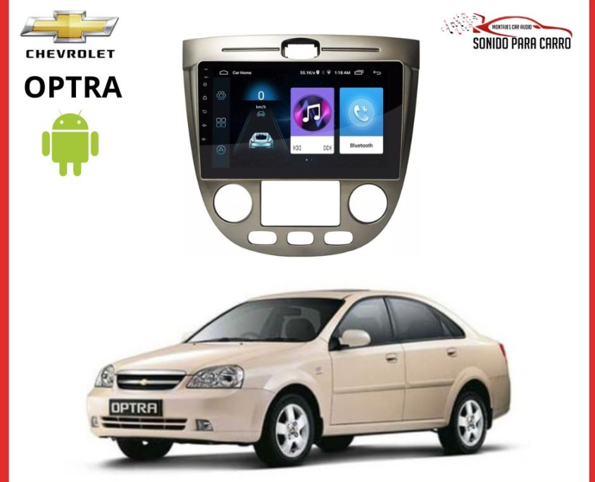 RADIO ANDROID CHEVROLET OPTRA RADIO ANDROID CHEVROLET OPTRA