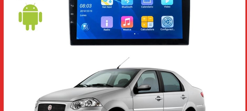 RADIO ANDROID FIAT SIENA