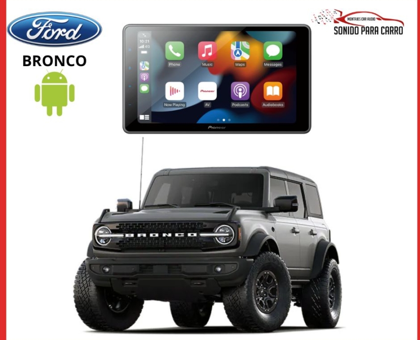 RADIO ANDROID FORD BRONCO RADIO ANDROID FORD BRONCO