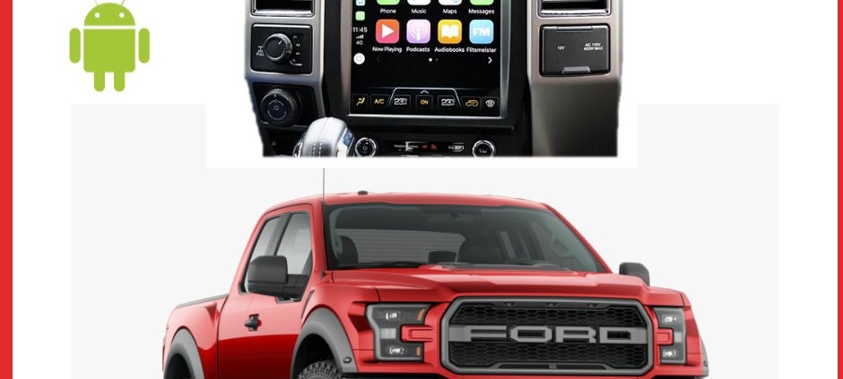 RADIO ANDROID FORD F150 TIPO TESLA