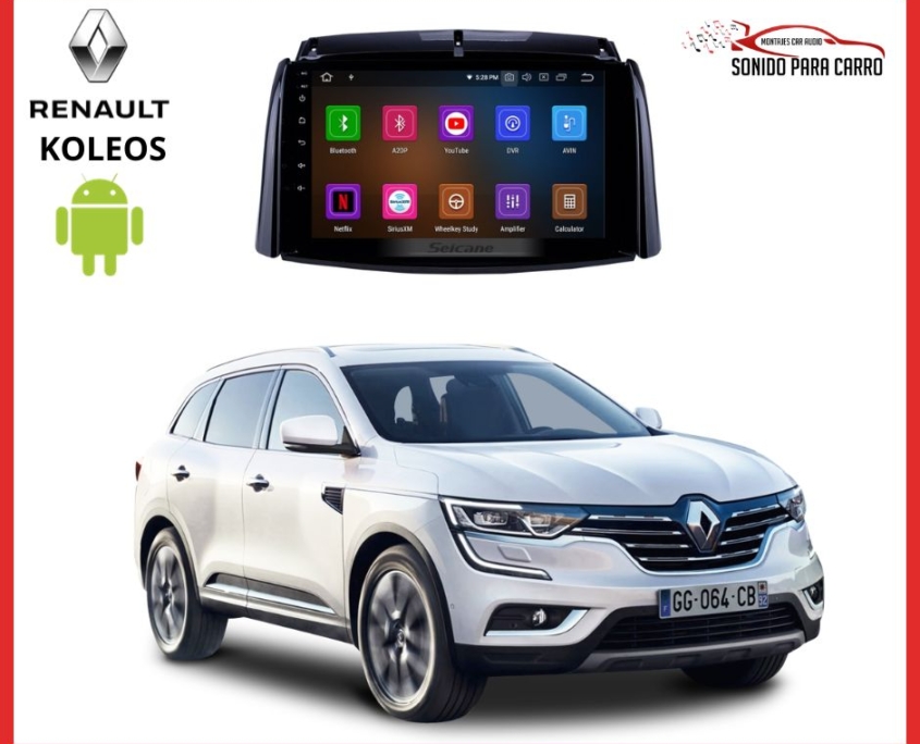 RADIO ANDROID RENAULT KOLEOS RADIO ANDROID RENAULT KOLEOS