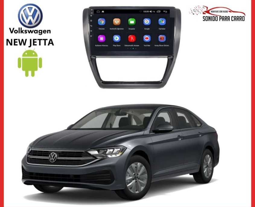 RADIO ANDROID VOLKSWAGEN NEW JETTA RADIO ANDROID VOLKSWAGEN NEW JETTA