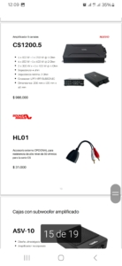 Amplificadores Sound Magus 4 canales