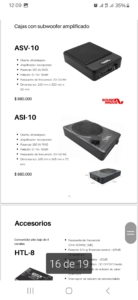 Subwoofer Amplificado Sound Magus de 10"