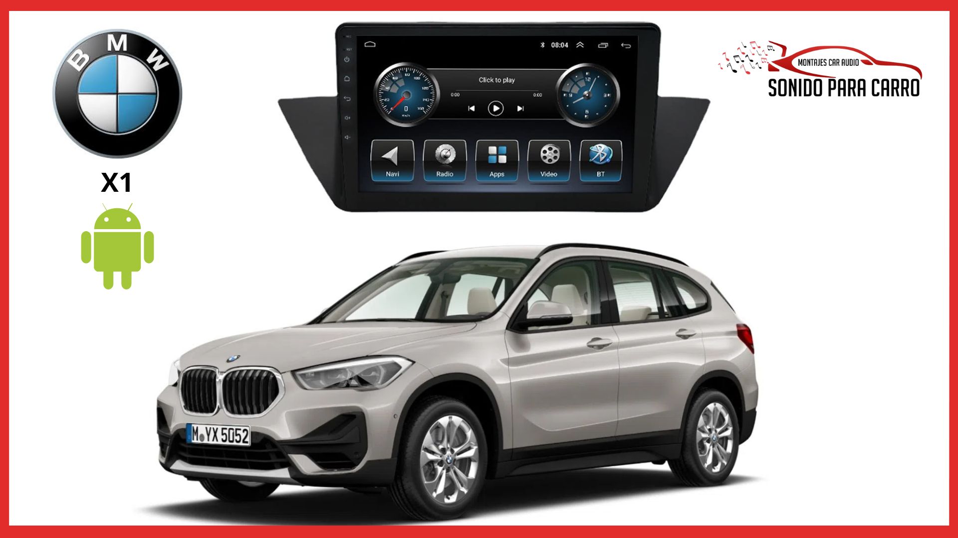 RADIO ANDROID BMW X1