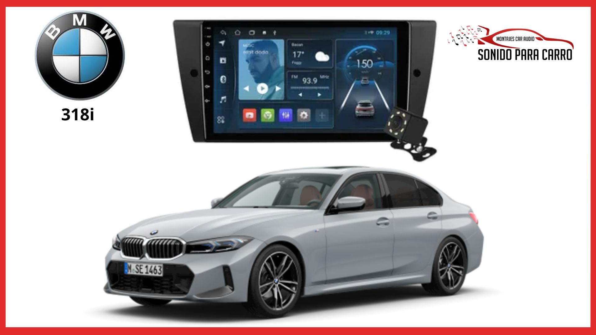 RADIO ANDROID BMW 318i